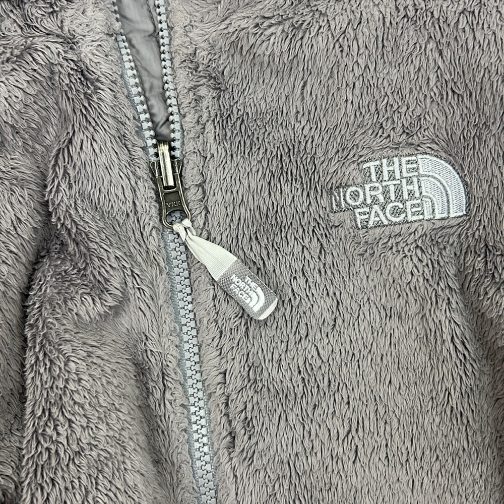 The North Face Women’s Gray Fleece Jacket Size Small Full Zip - Picture 12 of 15